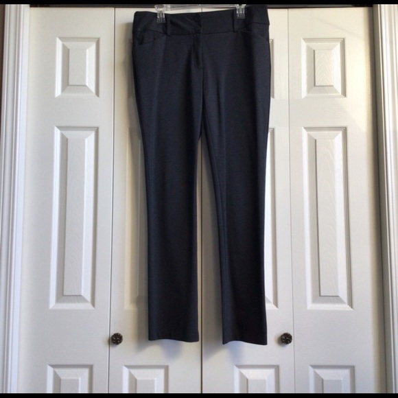 Dalia Charcoal Grey Dress Pants - Picture 3 of 5